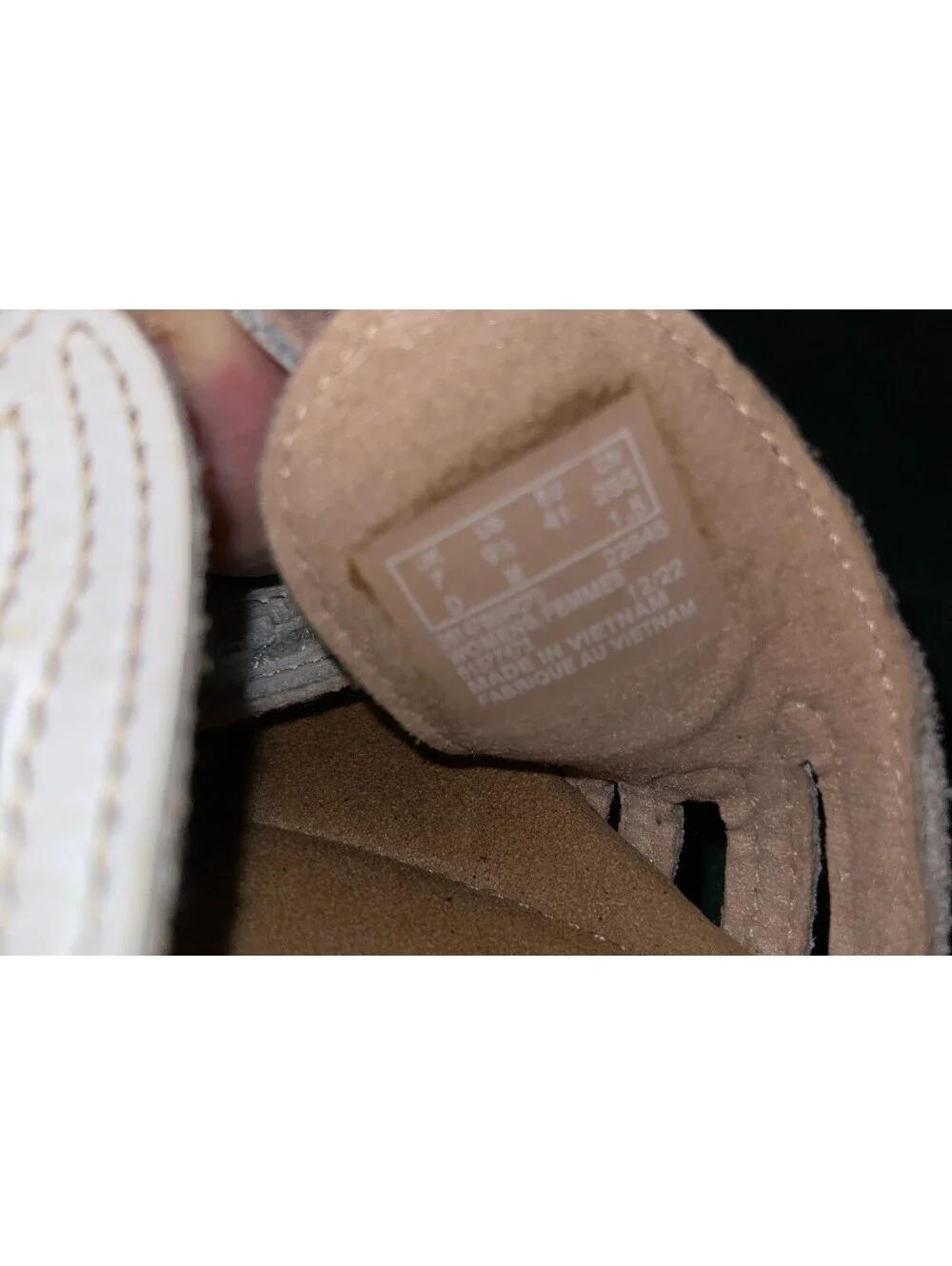 Clarks Leisa Faye White Slide Sandals Women Size US 9.5 M UK 7 EU 41 Comfort Col
